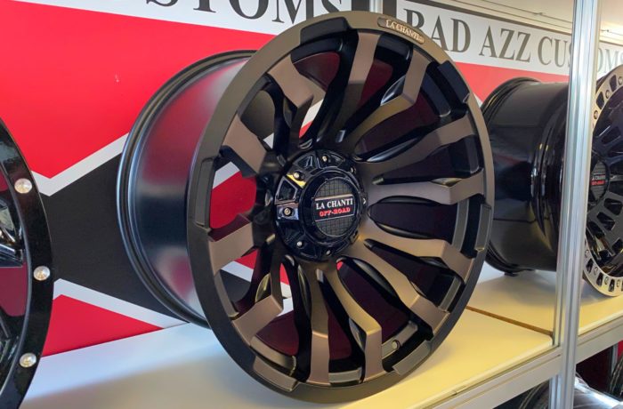 LC-OF7 titan schwarz 10×20/12×20 5×127 / 5×139.7 / 6×139.7 / 6×135  ET -25 Preis pro Stück ab: 649,00€