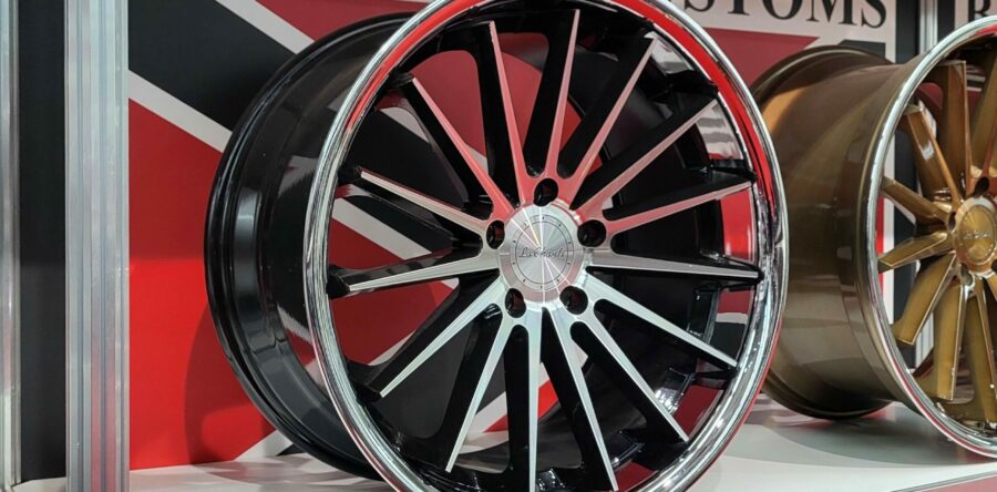 LCP12 schwarz chrom 9×20/10.5×20 5×112/5×120 Preis pro Stück: 549,99€/699,00€ 9×22/10.5×22 5×112 Preis pro Stück: 649,00€/749,00€ 1